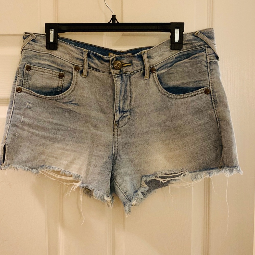 Free People Denim Cutoff Shorts
